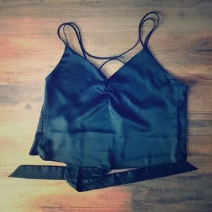 NWOT Express very cute, black tank top.